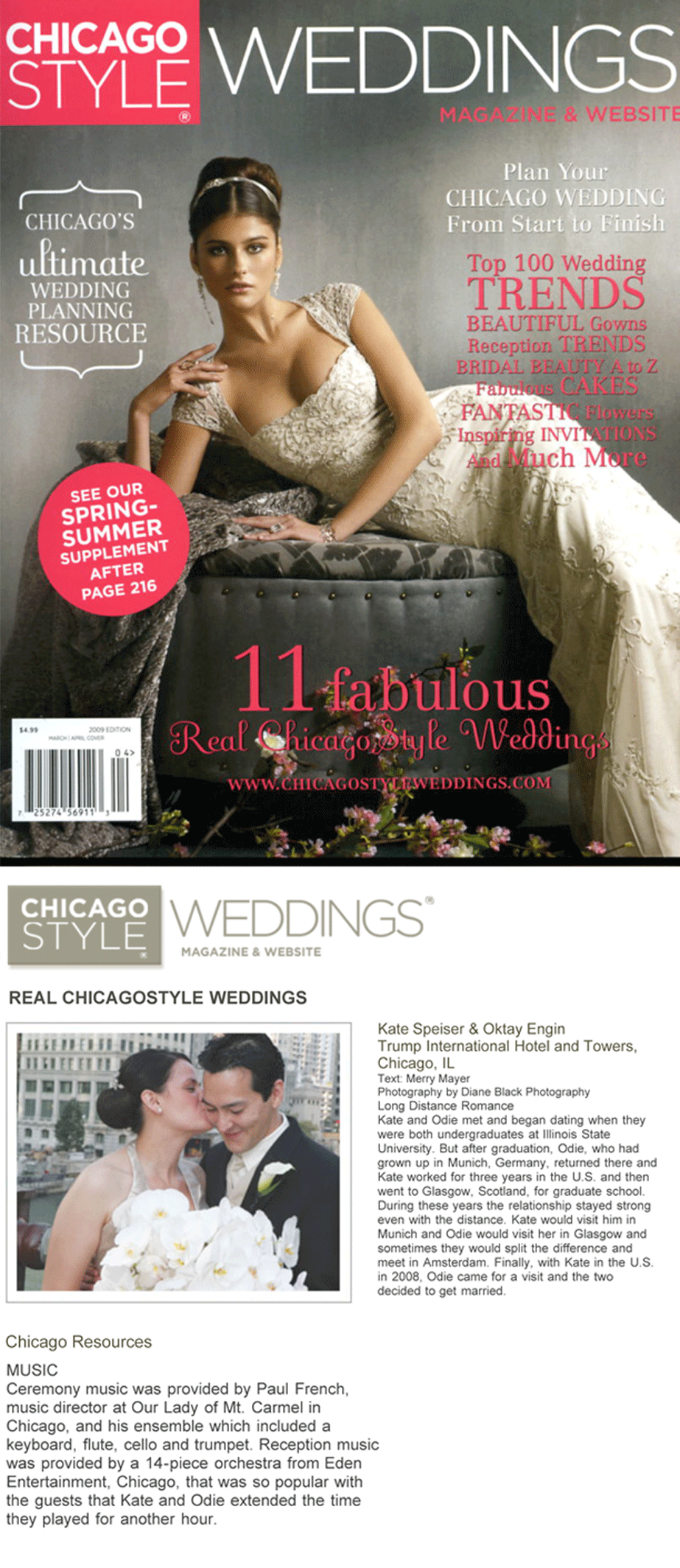 Chicago Style Magazine - Phil Barrile's Eden Music Group Mention